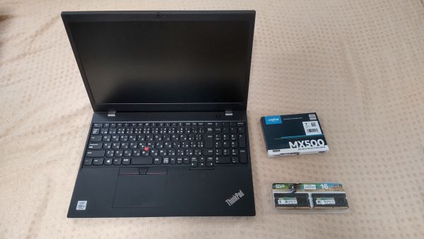 Thinkpad L15 Gen1 のSSD換装・メモリ増設をした話 | おでぶNOTE