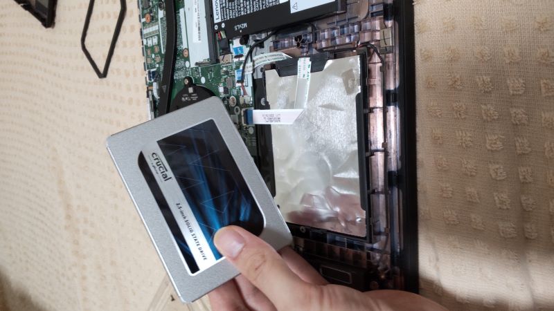 Thinkpad L15 Gen1 のSSD換装・メモリ増設をした話 | おでぶNOTE