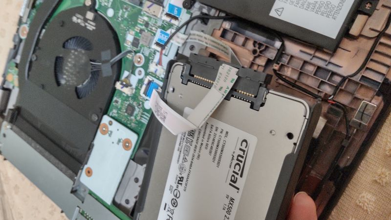 Thinkpad L15 Gen1 のSSD換装・メモリ増設をした話 | おでぶNOTE