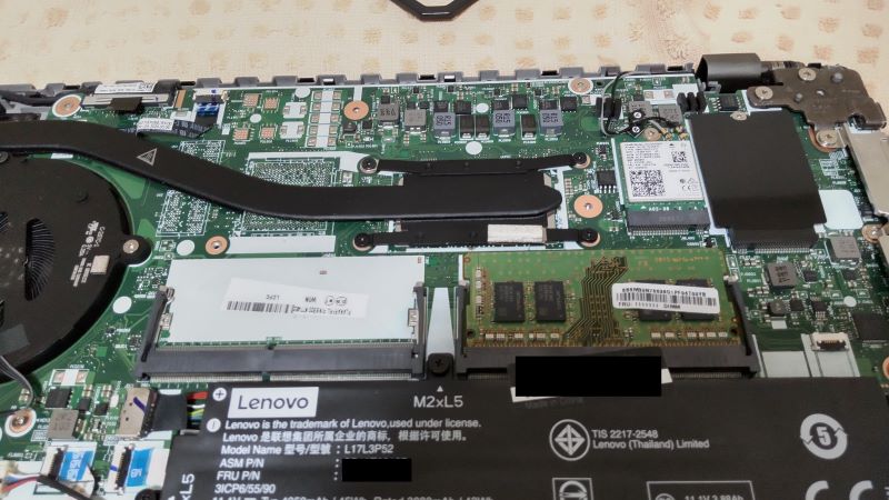ThinkPad L15 Gen1 メモリ増設済み ノートPCにメモリ増設（Lenovo ThinkPad L15 Gen1）｜矢野
